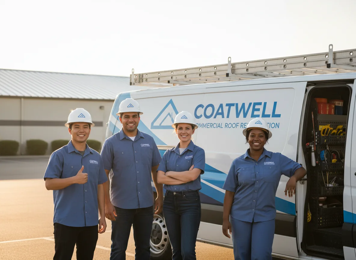 Commercial roof coating company in Bellevue, WA